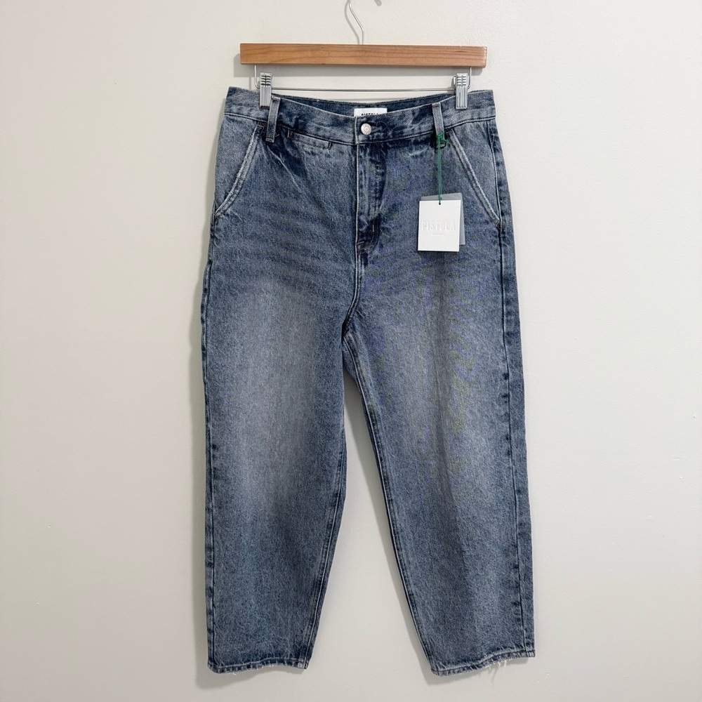 Pistola NWT Gianna Mid Rise Balloon Jeans
